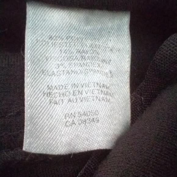 Jones New York Classic Black Women's Pants Sz 16W. - Picture 8 of 10